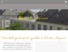 Tablet Screenshot of hotel-le-bretagne.com